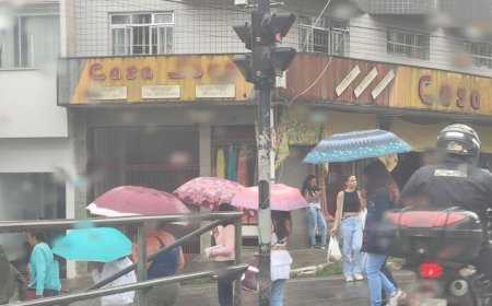 Inmet prevê final de semana chuvoso em Viçosa e região
