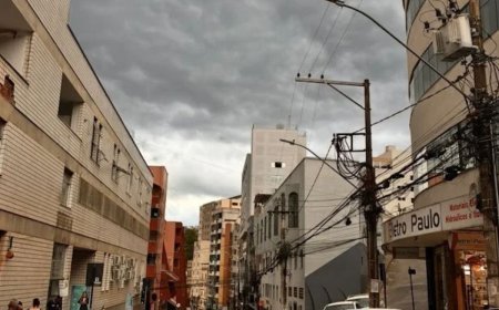 Inmet mantém previsão de chuvas para o fim de semana em Viçosa e região