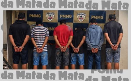 Policia apreende quatro menores e prende dois acusados de tráfico de drogas em Ervália