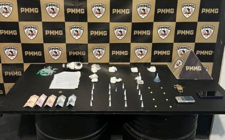PM realiza batida policial e prende acusado de tráfico de drogas em Viçosa