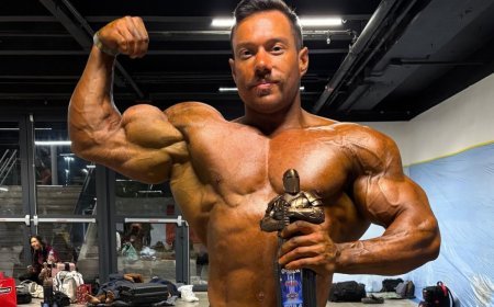 Viçosense conquista TOP 4 no Mr. Olympia Brasil