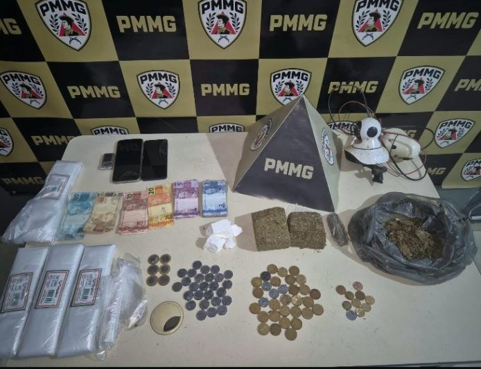 PM prende homem por tráfico de drogas em Teixeiras