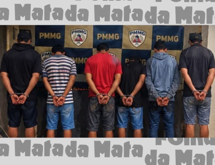 Policia apreende quatro menores e prende dois acusados de tráfico de drogas em Ervália