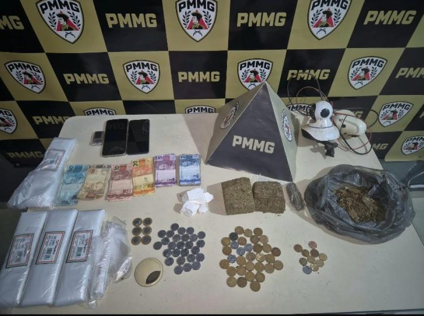 PM prende homem por tráfico de drogas em Teixeiras