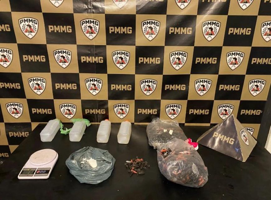 Batida policial resulta em apreensão de drogas em Viçosa