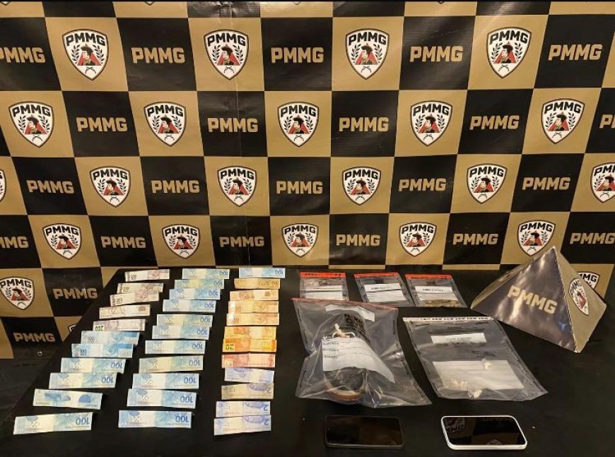 Polícia prende homem acusado de tráfico de drogas em Viçosa