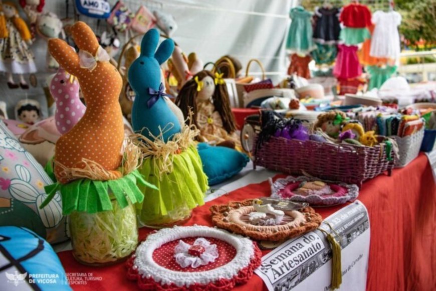 Viçosa passa a ter Dia Municipal do Artesão e Semana Municipal do Artesanato
