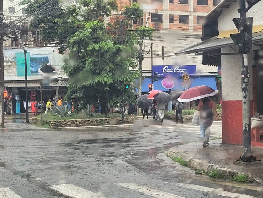 Viçosa e região terão semana chuvosa com alerta de perigo para esta quarta-feira