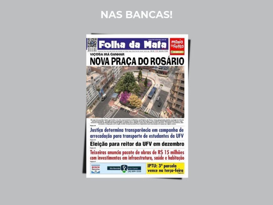 ADQUIRA A SUA VERSÃO! Edição impressa 3668 - 15/102026