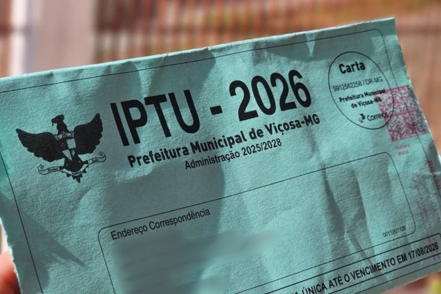IPTU: 3ª parcela vence nesta segunda-feira, 19
