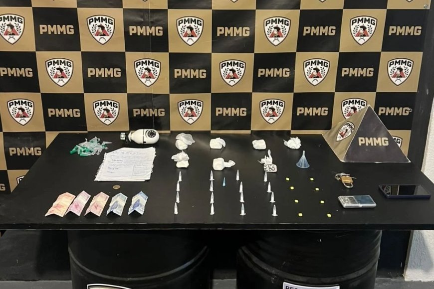 PM realiza batida policial e prende acusado de tráfico de drogas em Viçosa