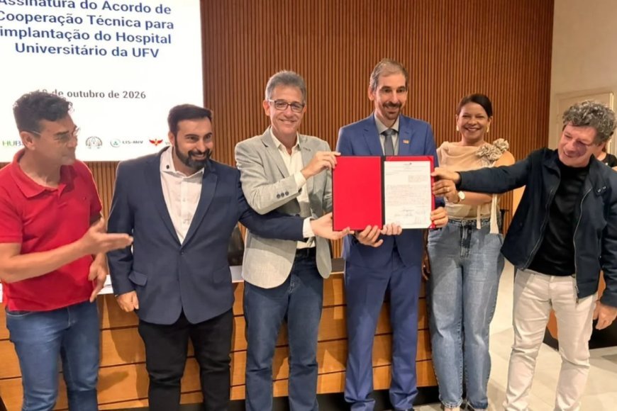 UFV assina acordo para criação do Hospital Universitário de Viçosa