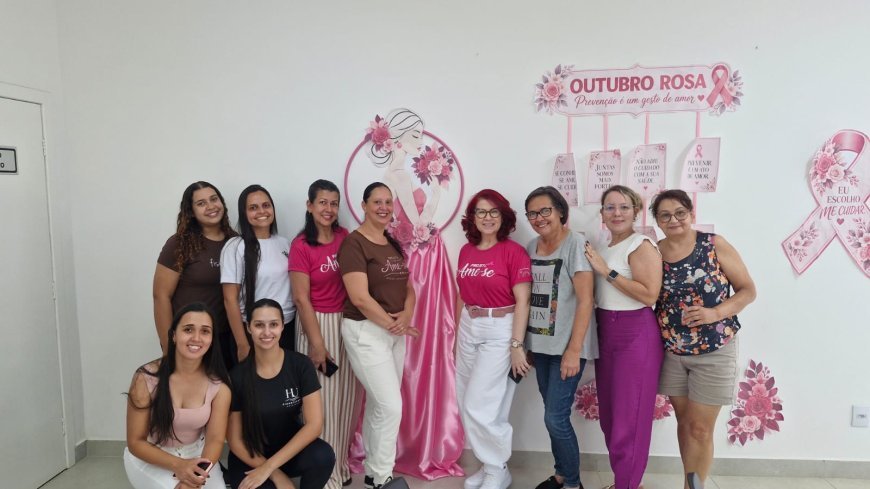 Viçosa promove ações do Outubro Rosa em unidades básicas de saúde