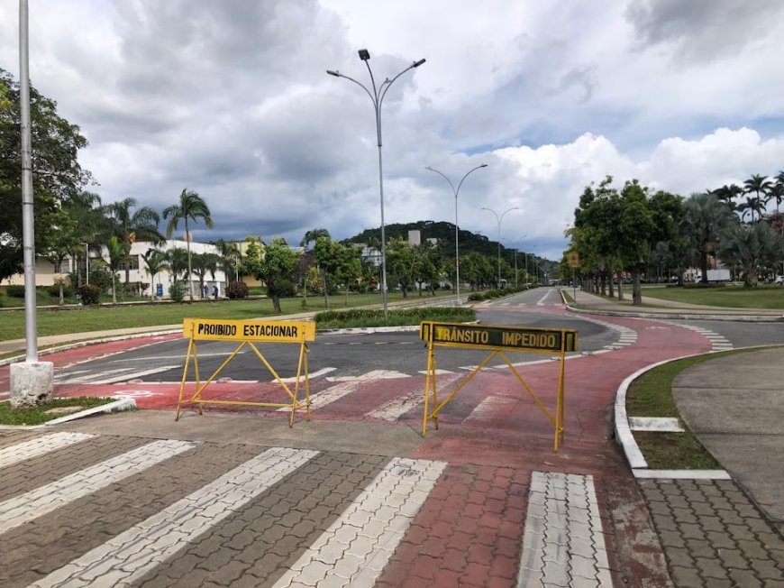 Reta da UFV tem trecho interrompido nesta terça-feira