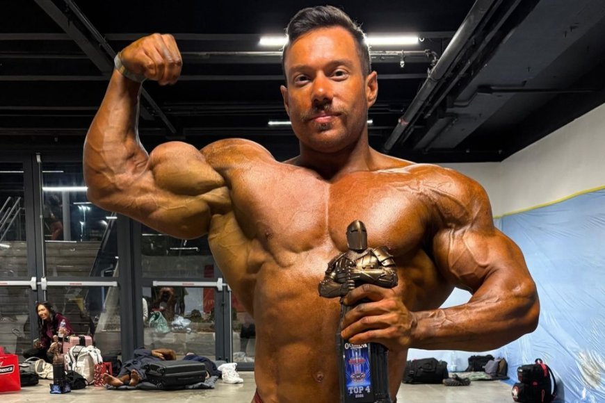 Viçosense conquista TOP 4 no Mr. Olympia Brasil