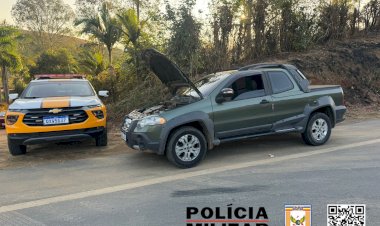 Homem é preso com veículo adulterado na MGC-120 em São Geraldo