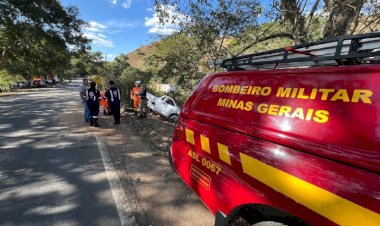 Mãe e filho morrem em acidente na MG-133 em Tabuleiro