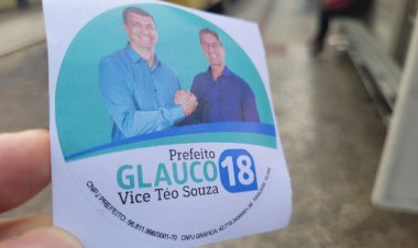 Justiça Eleitoral vê irregularidade e determina destruição de material de campanha de Glauco