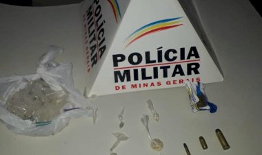 Polícia apreende drogas e munições em Paula Cândido