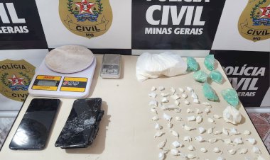 Operação da Polícia Civil em Viçosa e região prende 4 pessoas e apreende drogas