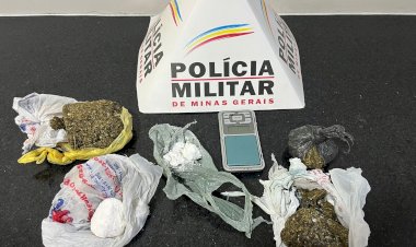Homem é preso por tráfico de drogas em Ponte Nova