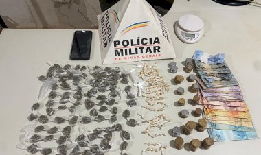 Mulher é presa por tráfico de drogas em Pedra do Anta