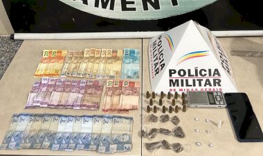 Polícia prende autor de tráfico de drogas no Centro de Viçosa