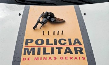 PMRV prende homem por porte ilegal de arma de fogo