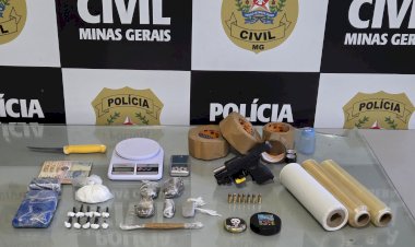 PCMG prende homem por tráfico de drogas em Ubá