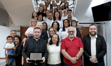 Câmara homenageia Paróquia de Fátima pelos 50 anos de fundação