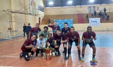 Reginaldo Auto Peças conquista título inédito da Copa do Comércio de Futsal