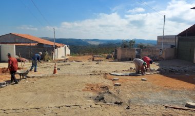 Viçosa tem pavimentação em novas ruas