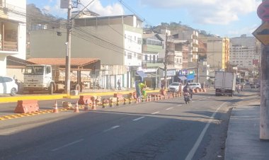 Tachões melhoram trânsito nas  proximidades do Trevo do Mineirão
