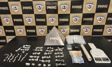 PM apreende drogas e menor de idade no bairro São José, em Viçosa