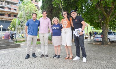 Visita técnica avalia proposta de requalificação da Praça do Rosário