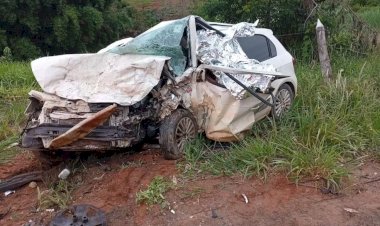 Duas professoras morrem em grave acidente na BR-120, em VRB