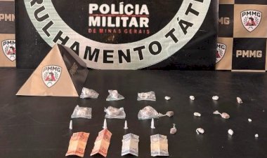 Operação policial no bairro São Sebastião termina com dois detidos e apreensão de drogas em Viçosa