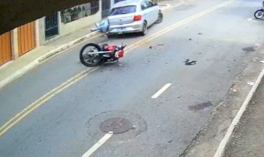 Motoqueiro sofre grave acidente no Fátima