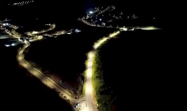 PMV inaugura iluminação de LED em São José do Triunfo e Cachoeira de Santa Cruz