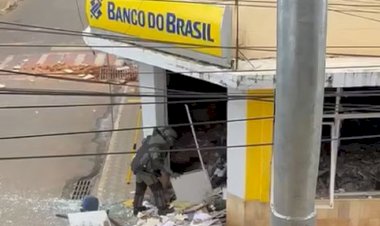 Ataque a banco em Guidoval termina com bandidos presos e colete balístico apreendido