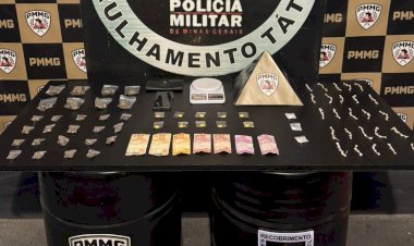 PM prende dois homens por tráfico de drogas em Viçosa