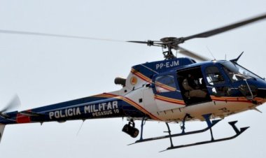 Polícia Militar realizou operação em Viçosa com apoio aéreo
