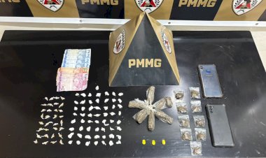 Operação contra o tráfico em Ervália termina com prisão, apreensão de menor e drogas