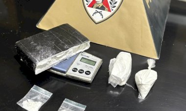 PM apreende cocaína e balança de precisão em Ervália