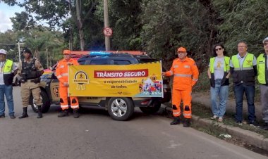 Prefeitura de Viçosa realiza ações da Campanha do Maio Amarelo