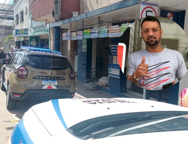 Homem assassinato na Gomes Barbosa