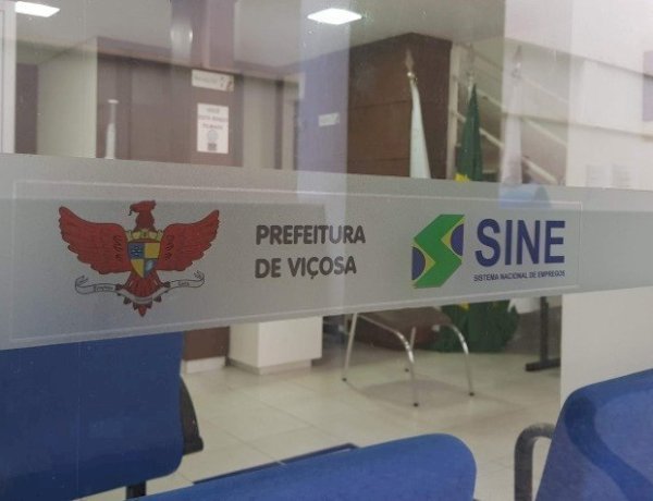 Sine Viçosa oferta mais de 220 vagas de emprego nesta terça-feira