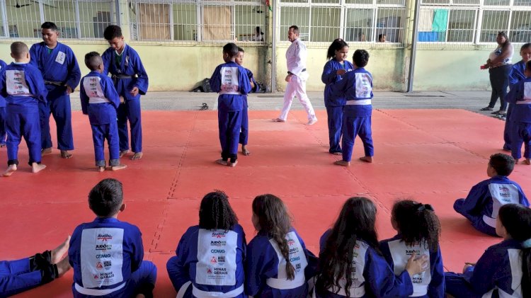 Festival de Judô em Viçosa reúne 60 alunos do projeto social Judô nas Escolas