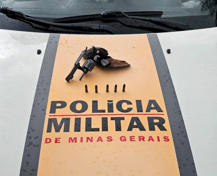 PMRV prende homem por porte ilegal de arma de fogo
