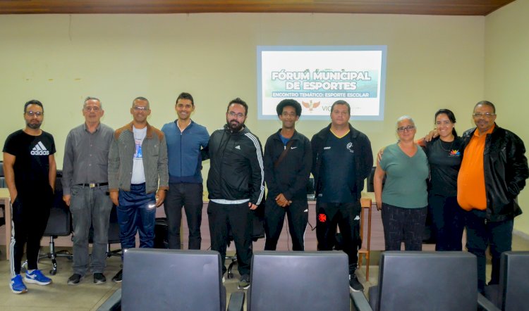 Esporte escolar foi tema do Fórum Municipal de Esportes e Lazer